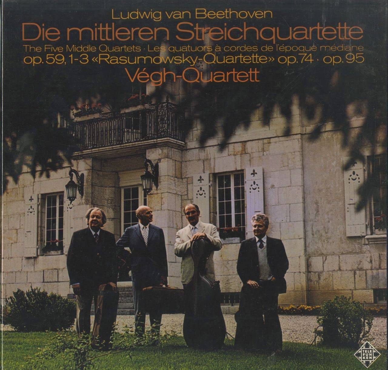 Amazon | ベートーヴェン:中期弦楽四重奏曲集/7-11番/TELEFUNKEN:SPA